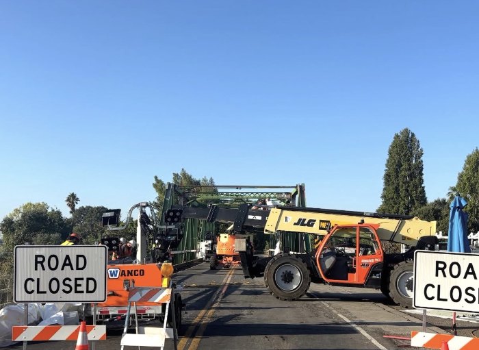 Slough Bridge rehabilitation structural steel coating oversight, Northern California